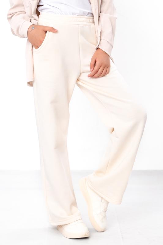 Gefütterte Palazzo-Hosen für Mädchen - Warme Winterhose Winter 6437-104 HC