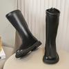 Autumn Winter Korean Princess Tall Boots for Girls Anti Slip Soft Sole High Top Boots Fashion Casual for Big Kids