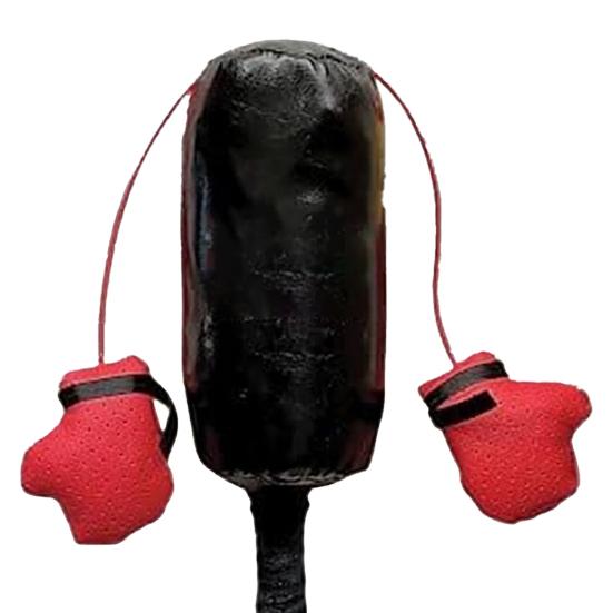 Cat Boxing Toy Interactive Cat Punching Bag Toy with Suction Cup Base Cats Boxing Toy with Spring-Loaded Bobbing Action for Indoor Cats Exercise