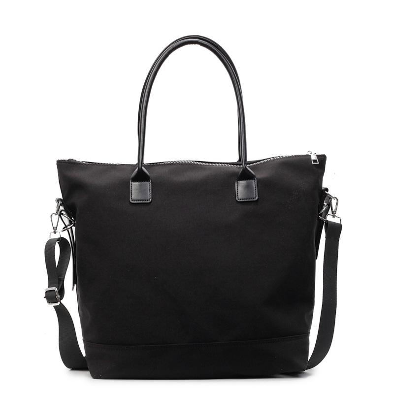 Hot Sale Leisure Sports Wind Large Capacity Shoulder Tote Bag Women's Versatile Solid Color Lightweight Travel Messenger Bag