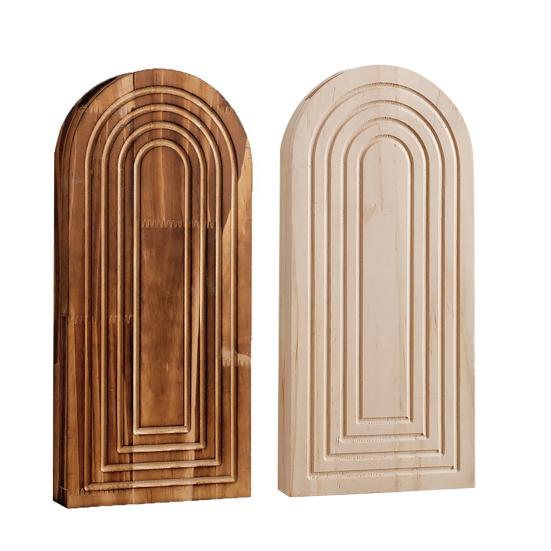 Väggvas i trä Boho Väggbonad Planterare Farmhouse Väggkonst Dekor för Entré Hall Badrum Vardagsrum Matsal Smala Utrymmen