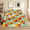 Snakes Ladders Flannel Blanket Throw Blanket Soft Warm Sofa Bed Camping home Decor Unique Christmas Gift C92646