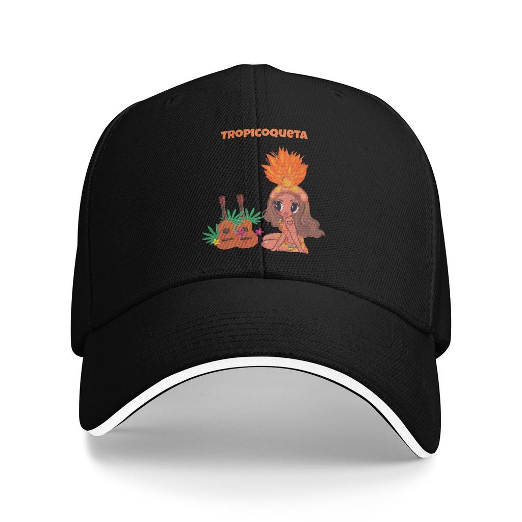 Karol G Viajando Por El Mundo Tropitour Baseball Caps Fashion  Sandwich Hats Unisex Adjustable Dad Hat Running Golf