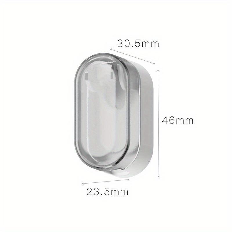 

1Pcs Toothbrush Holder With Cover No Punching Wall-mounted Toothbrush Rack Self-adhesive Dust-free Bathroom Storage Organizer 1PC серый