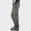 Men's Multi-Pocket Outdoor Overalls: Loose-Fit, Large Size, Straight Trousers for Spring & Autumn