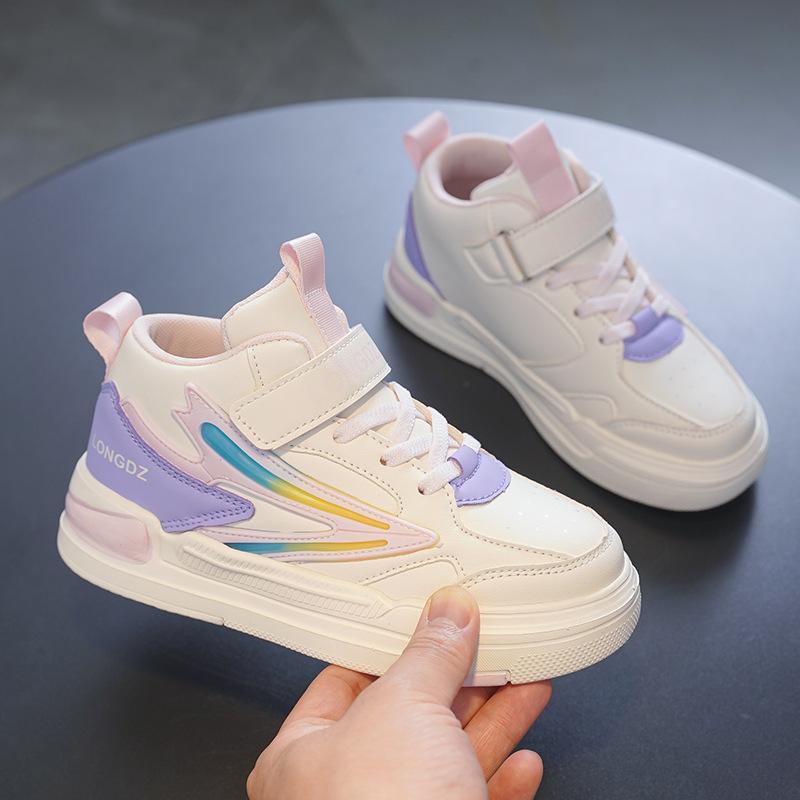 Jungen Herbst 2024 High-Top Rutschfeste Weiche Sohle Skateschuhe für Kinder