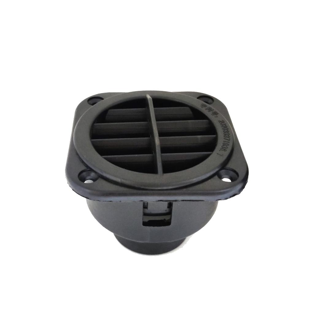 42mm/60mm/75mm Warm Heater Parking Heater Air Vent Car Heater Ducting Duct Air Outlet Black For Webasto Truck Auto Parts