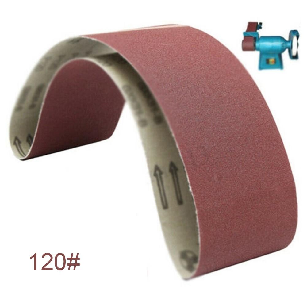 1 pièce 915x100mm Bande de ponçage 40-1000 Grit Bande abrasive Bande de ponçage Papier de verre Meuleuse Ponceuse Tampon de polissage pour métal Outil de ponçage