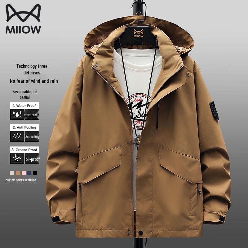 

Men s Outdoor Hooded 3-in-1 Jacket XL