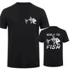Born To Fish Funny Shirt Fashion Fisherman T-shirts Short Sleeve Funny Fishing Lover Tshirts Casual Summer Men's Street T-shi...