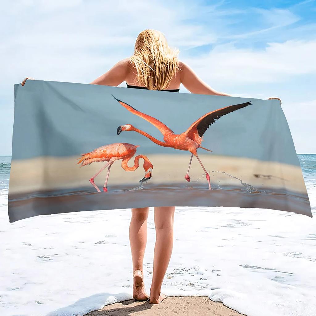 Microfiber Beach Towels Oversized Beach Blanket Towel Portable Ultra Soft Super Water Absorbent Beach Throw Towel For Adults