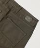 PANICALE Slim Fit Twill Chino Pants [Khaki]