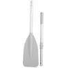 Boat Paddle High Toughness Inflatable Boat Dinghy Canoe Water Marine Sports Aluminium Alloy Oars Paddle with Rod Set