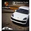 Welly 1/24 Porsche Cayenne Turbo Alloy Miniature Toy Car Model Diecast Metal Static Scale Model Car Kid Toy Vehicle Gifts