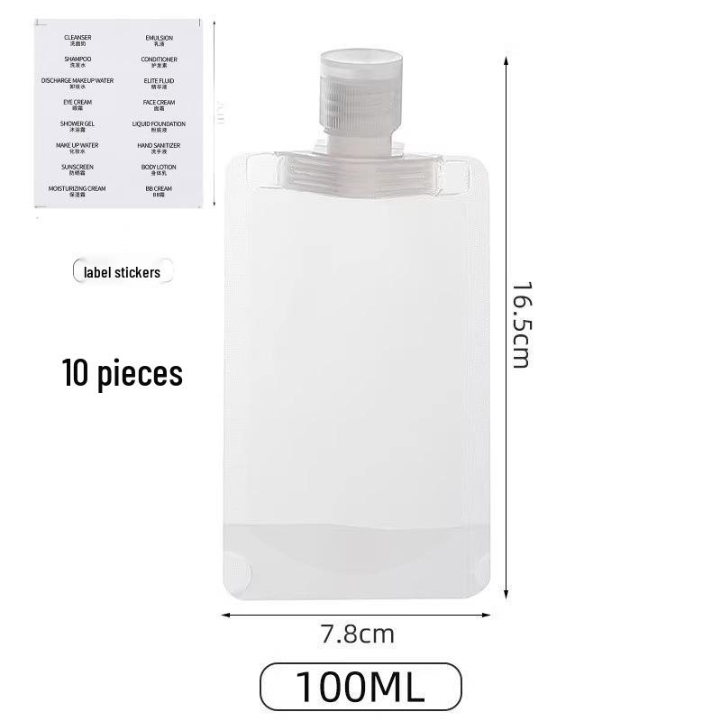 Reise Nachfüllbare Toilettenflaschen für Shampoo, Lotion, Kosmetika und Duschgel
