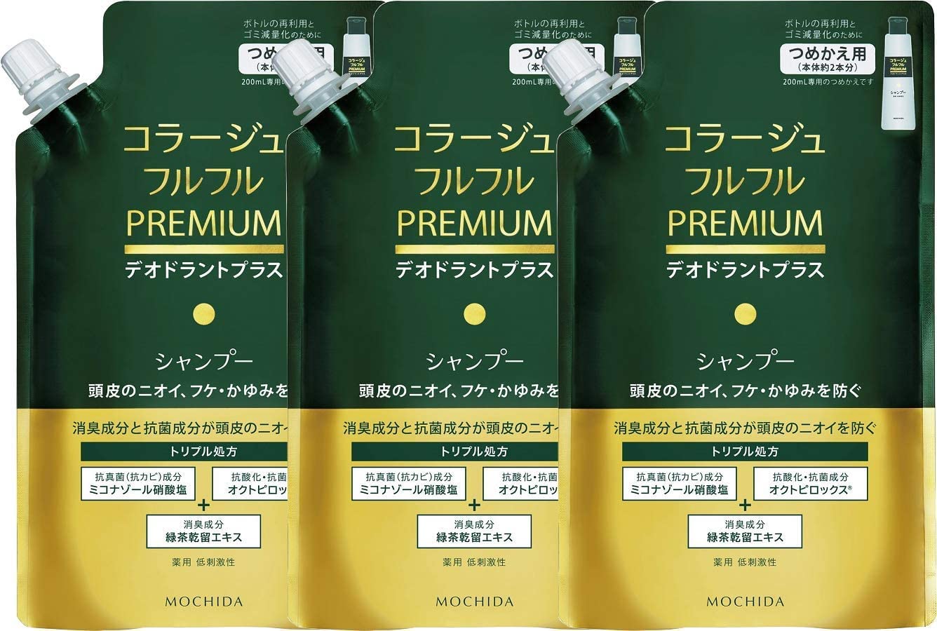 

Collage Furufuru Premium Шампунь Сменный блок 340 мл [Набор 3]