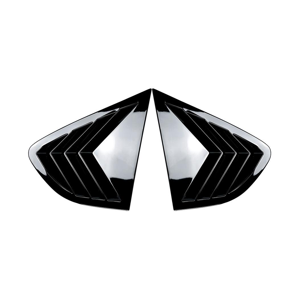 

Применимо к BMW X4 F26 2014-2018 автомобильный узор из углеродного волокна оконные трендовые жалюзи наклейка на автомобиль внешние аксессуары чёрный