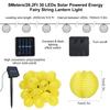 8 meter/26,2 fot 40 LED solcelledrevet energi Fairy String Lanterne Light Plenlampe med konstant