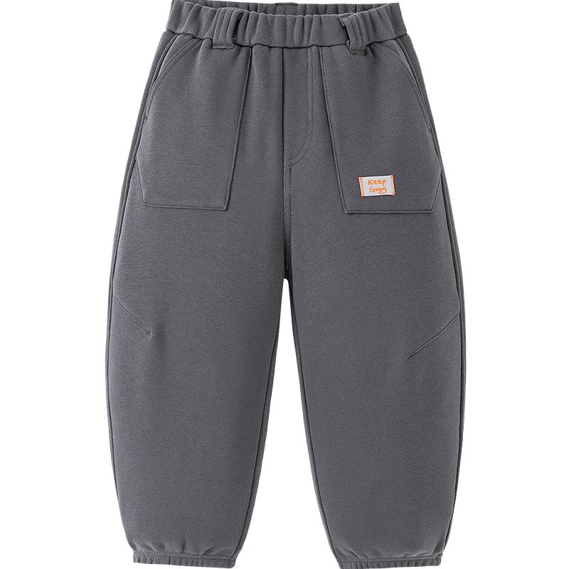 Minibala Boy s Winter Fleece-Lined Cuffed Pants 110