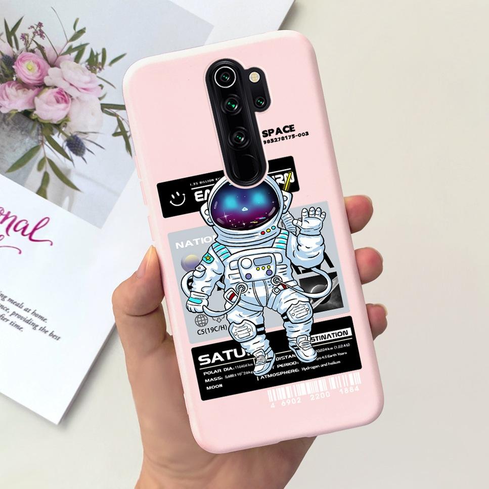 Neu Für Xiaomi Redmi Note 8 Pro 6,53" Hülle Niedliche Cartoon Weiche Silikon Rückseite Für Redmi Note 8Pro 8 pro Handy Schutzhülle