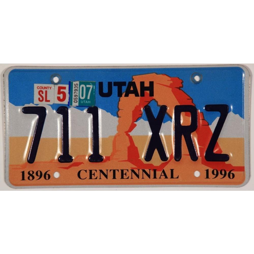 Metal Tin Sign Urban House Number Plate 15x30cm