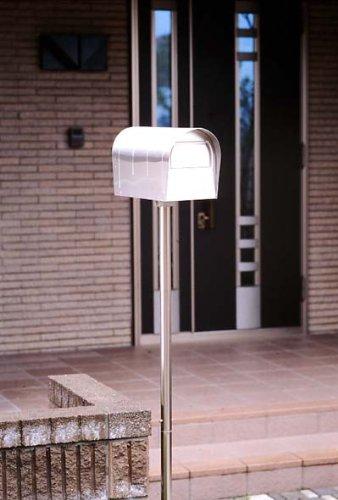 GREEN LIFE American Mailbox, 18-8 Stainless Steel, 19cm Wide X 43cm Deep X 23cm High, US-43
