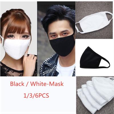 1PCS Maske Outdoor Fashion Anti-Staub Baumwolle Unisex Gesichtsmaske Atemschutz Winter warme Mundmaske