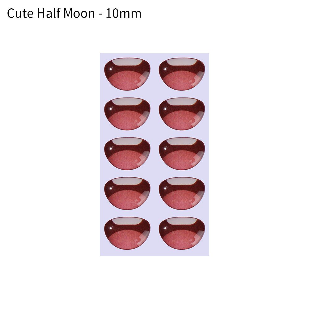 styles Decals cute MouthChips Paper Face Organ Paster Cartoon Mouth Stickers Anime Figurine Doll