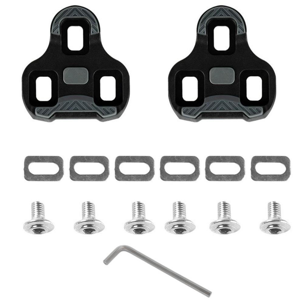 3-Hole Bike Cleats Anti-Slip TPU Cycling Cleats High Performance with Accessories and Tools for Look KEO Pedals 6