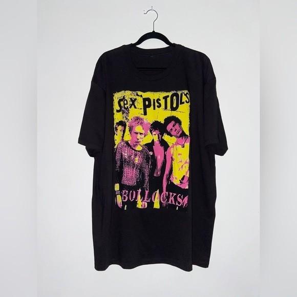 Sex Pistols Band Tee Unisex Short Sleeve T Shirt Full Size MA106