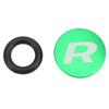 RISK Mountain Bike Crankset Dust Cover Center Shaft Cap Hollow Integrated Aluminum Alloy for Road