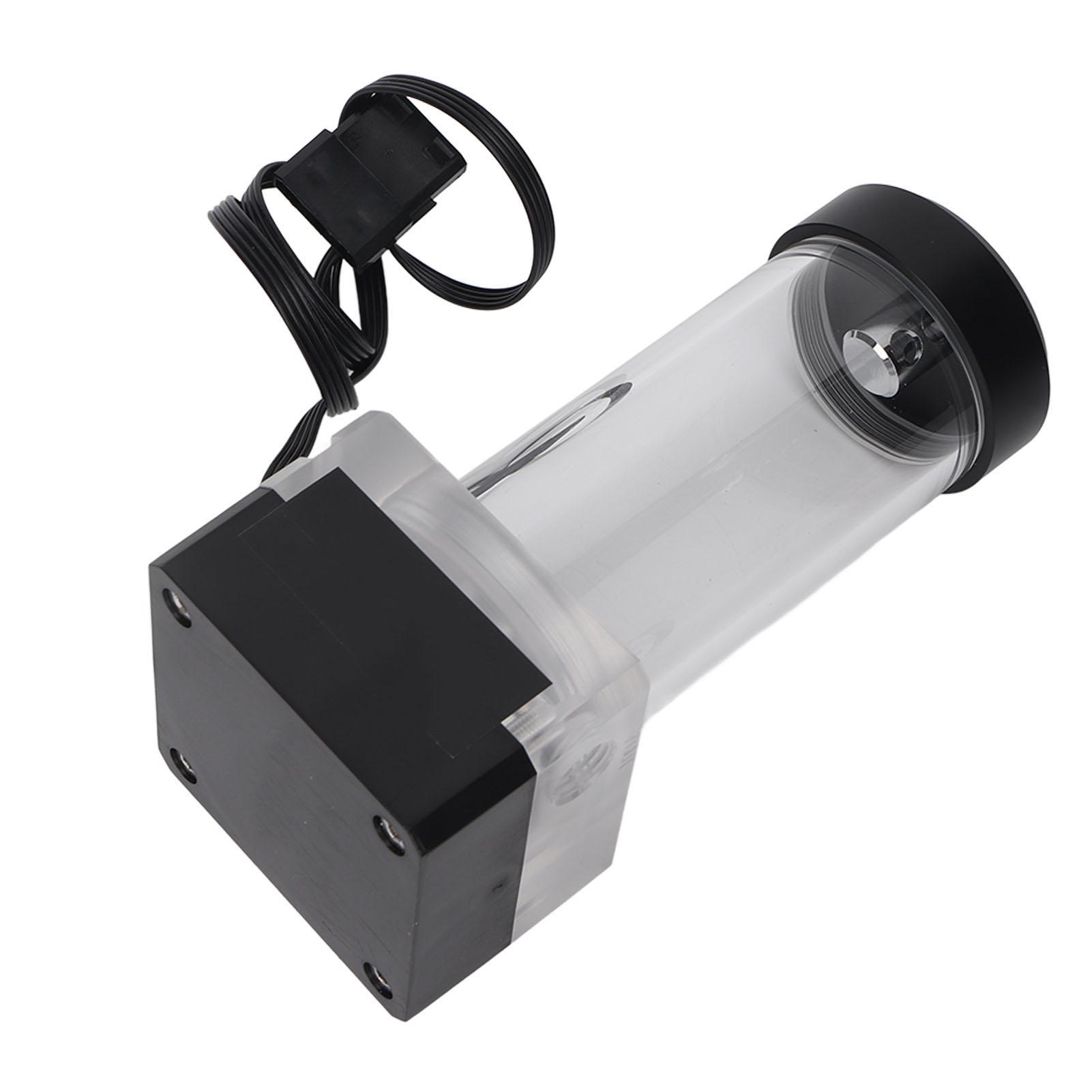 

Резервуар для водяного охлаждения 15 см 550LH 10 Вт 12 В постоянного тока 3,5 м Головка насоса Резьба G14 Быстрый отвод тепла ЦП