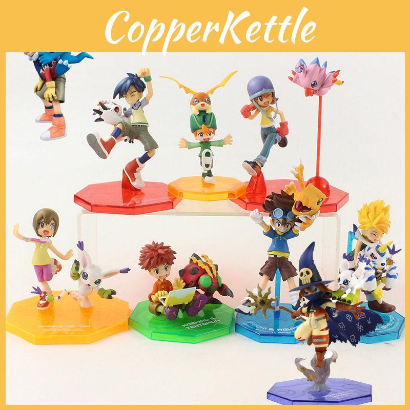 Premium Quality Digimon Digital Monster Action Figure Toys Yagami Taichi Agumon Collectible