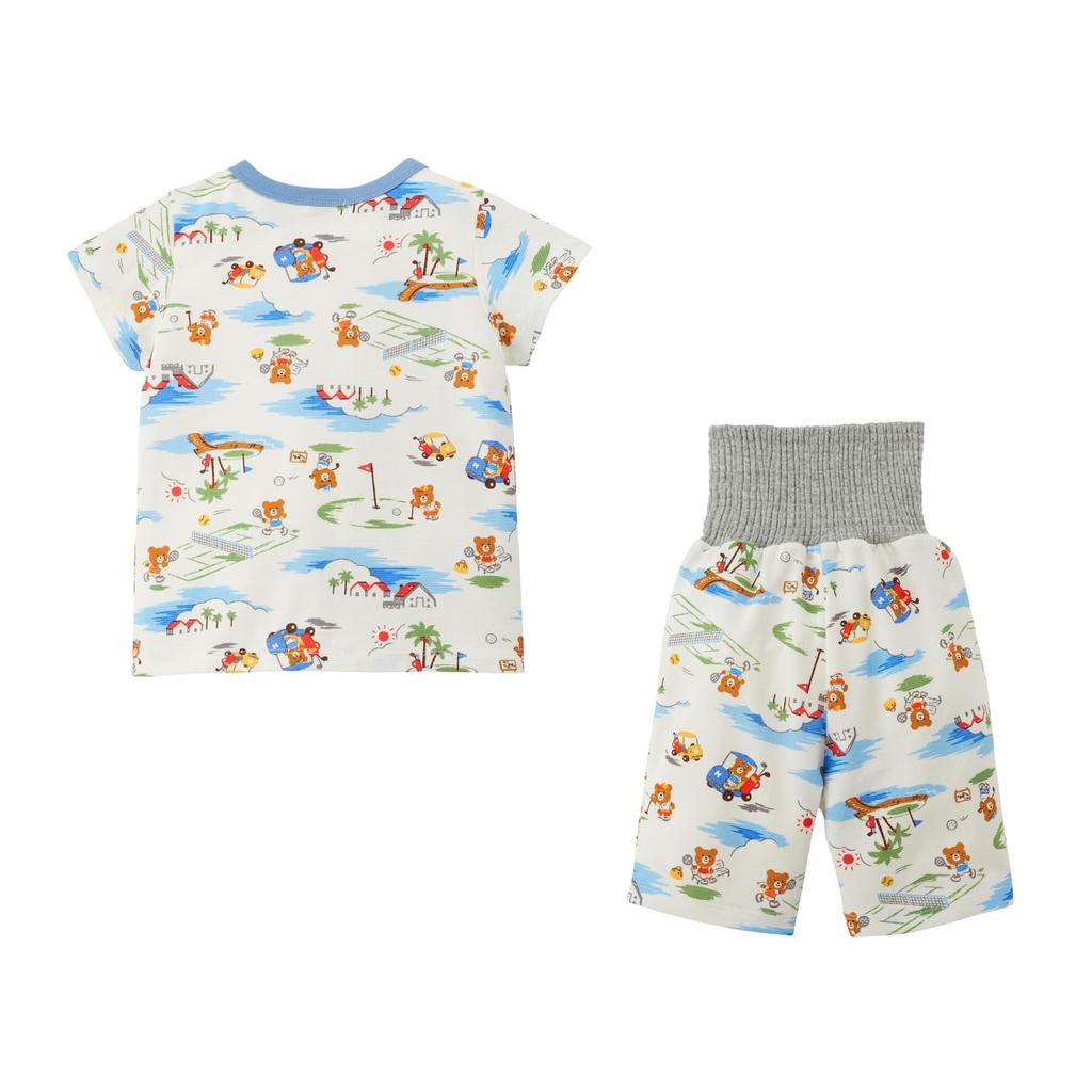 Pijama HOT cu mânecă scurtă pentru băieți, fete, bebeluși, copii, îmbrăcăminte pentru copii, multicolor, 120cm, 70-7336-147