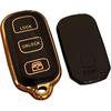 TPU for Toyota Key Fob Cover with Keychain Fit for Toyota Sequoia 2001-2008,1999-2009 4Runner Smart Key Fob Shell