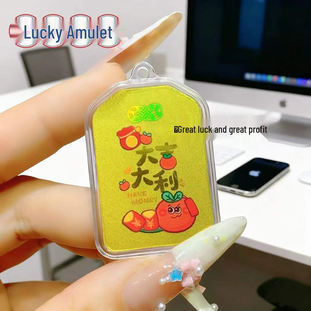 Year of the Horse Gold Phone Sticker: 999 Pure Gold with Colored Flakes - Attract Wealth & Traffic, Perfect Gift!