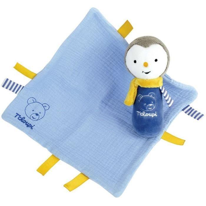 T'choupi Baby Birth Box with Soft Toy and Rattle Plush +/- 25 Cm - JEMINI - Ideal for a Birth Gift.