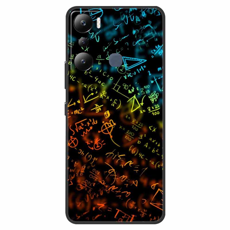 For Infinix Hot 20i Case Hot12i X665C Shockproof Soft Silicone TPU Back Cover For Infinix Hot 20i 20 I X665E Phone Cases 6.6"