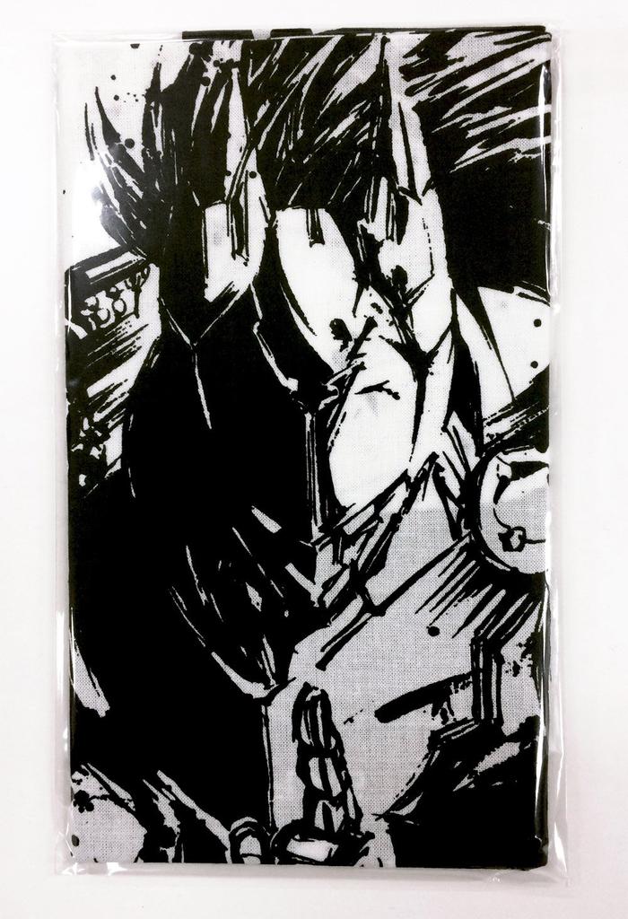 Monster Strike Ink Painting Hand No Shinobi HANZO White Towel/Goku