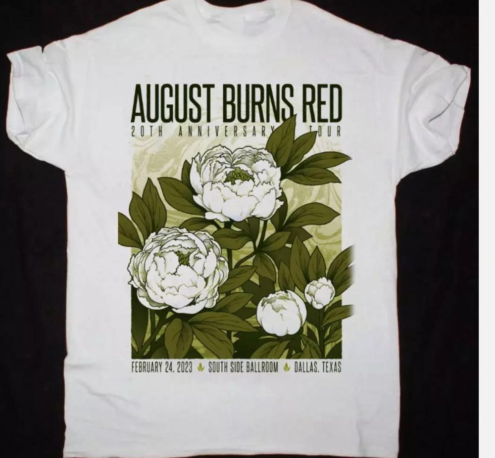 

New August Burns Red Band 20th Anniversary Shirt Unisex Albums S to 5XL EL171 Unisex T-Shirt S