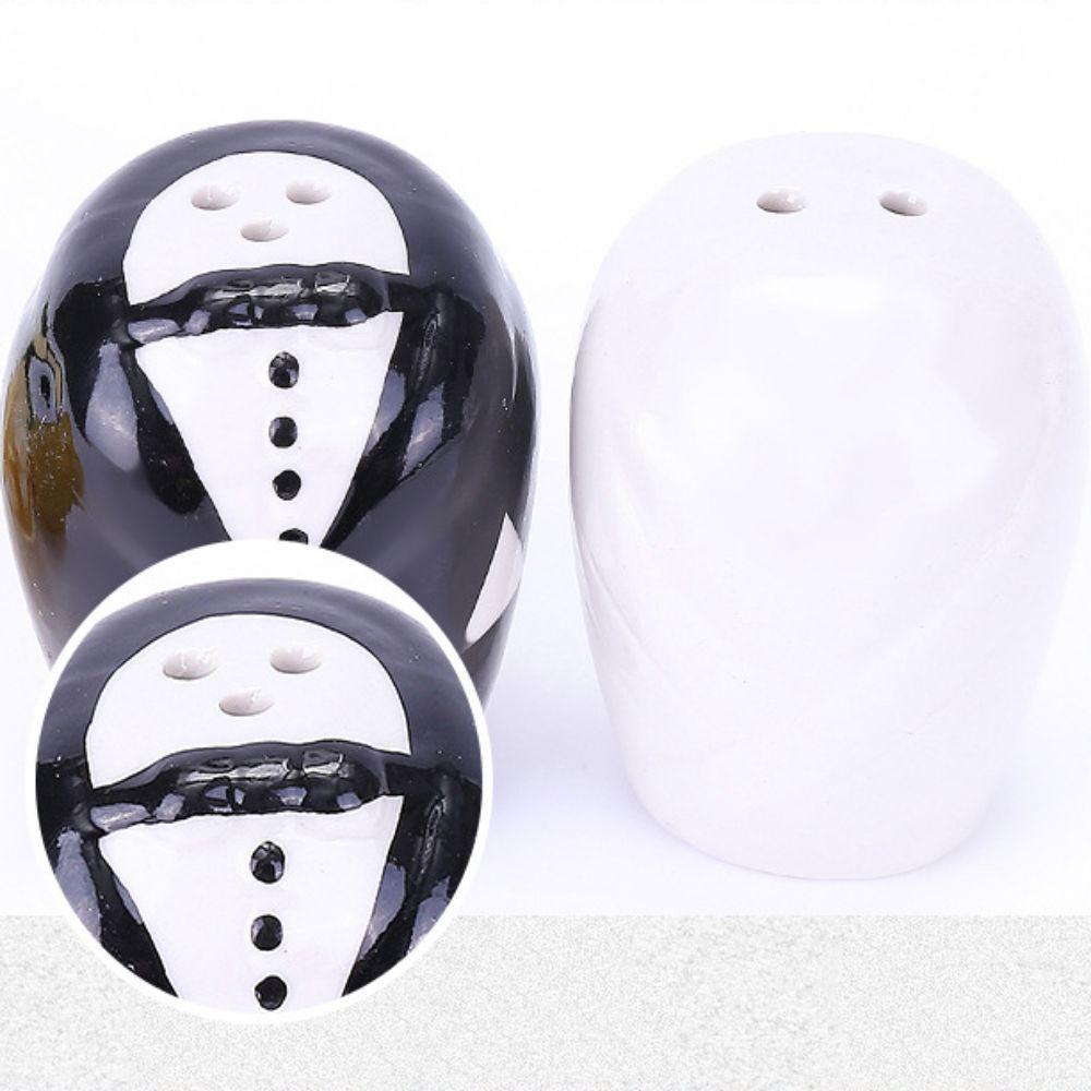 Cartoon Wedding Couples Salt Jars Cute Ceramic Seasoning Jars  Party Event