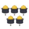 5Pcs Blower Carburetor Bottom Iron Primer Bulb for Fuxtec FX RM Series Lawn Mower Carburetor Primer
