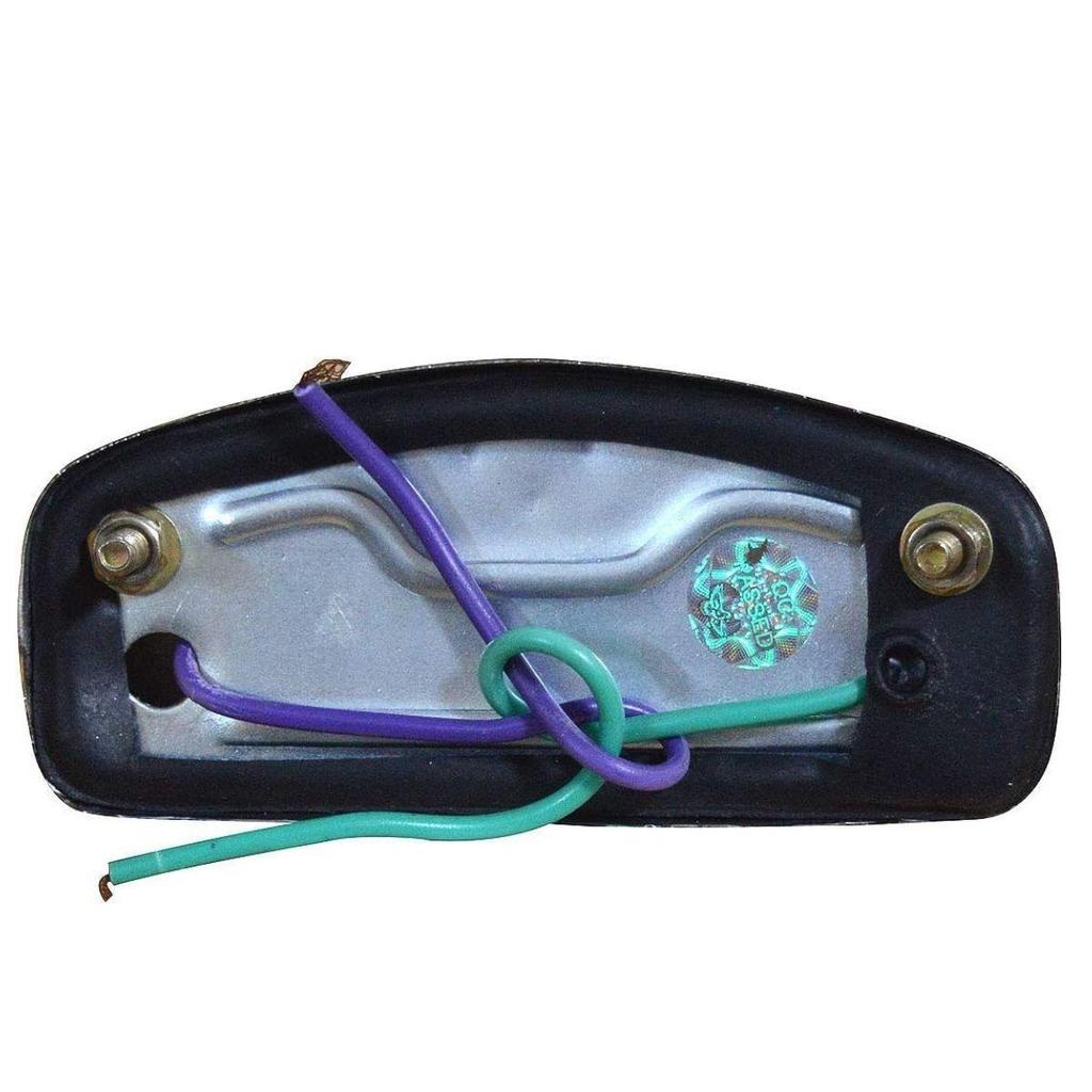 Licence Plate Light Set with 12v Bulbs Suitable for Tractors Massey Ferguson Deutz