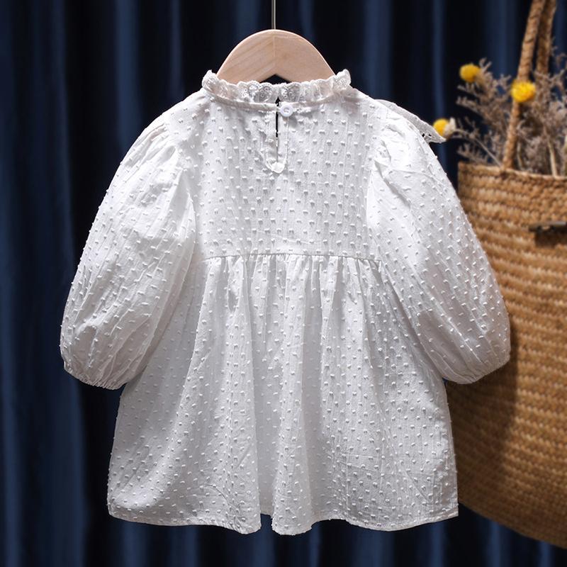 Children Girls' Dress Long Sleeved Princess Dress