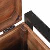 Storage Chest 40 X 30 X 30 Cm Solid Reclaimed Wood