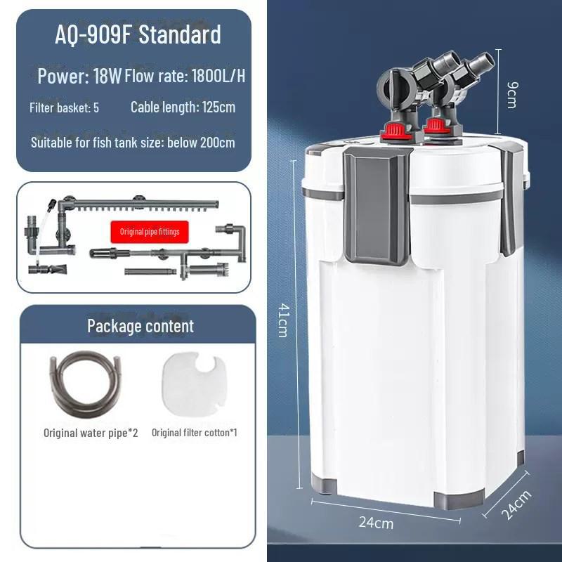 Songbao Silent External Aquarium Filter & Circulation System for Fish Tanks