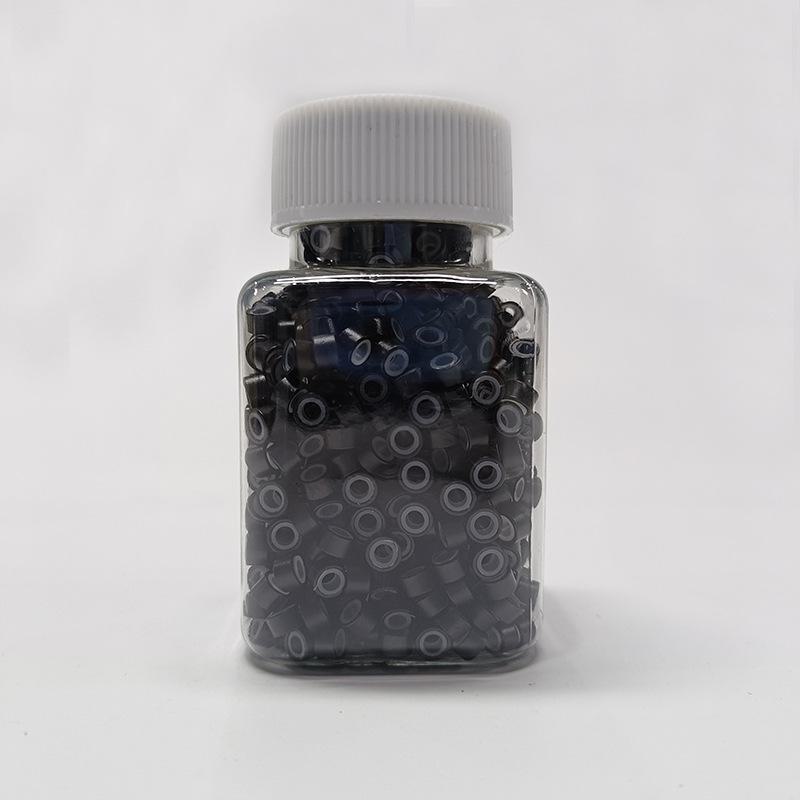 

Бесшовное кольцо для наращивания волос с силиконовой ручкой и золотой проволокой 1000 pieces bottle