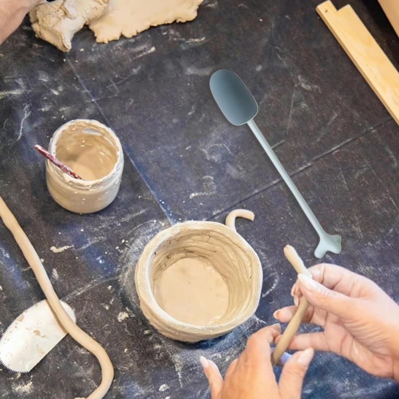 Hrnčířská absorpční houbička na tyčce Hrnčířská sochařská houbička Klip na houbičku DIY Keramická hliněná tyčka Hrnčířské kuchyňské náčiní