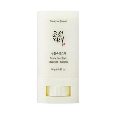 Beauty of Joseon Matte Sun Stick SPF50+ PA++++ |Lightweight Non-Greasy UV Protection | Portable Shine-Control Sunscreen Balm 18g