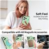 Suitable for 17pm mobile phone case, simple and advanced magnetic attraction, Apple 16 skin feeling pc + tpu anti-drop mobile phone case with lanyard.